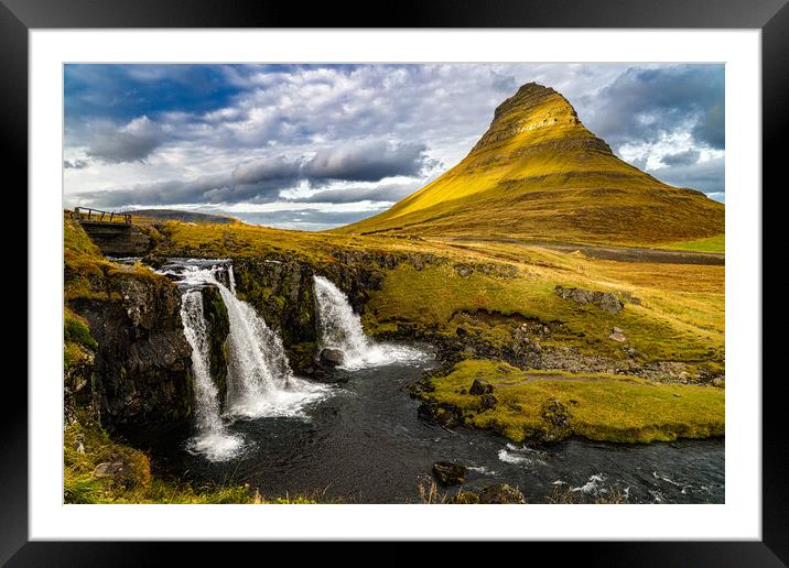 Kirkjufell Mountain Framed Mounted Print by Chris Lord