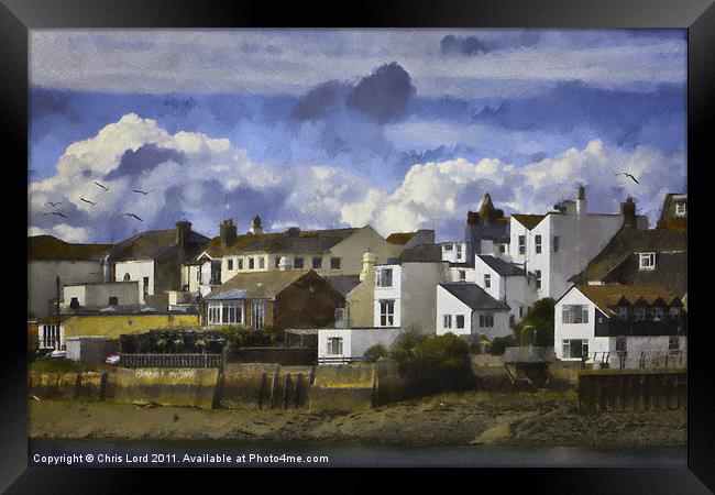 Back to Shoreham Framed Print by Chris Lord