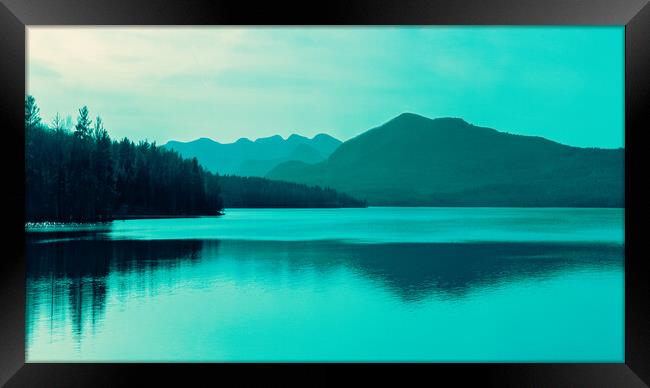 Tranquility Lake Framed Print by Chris Lord