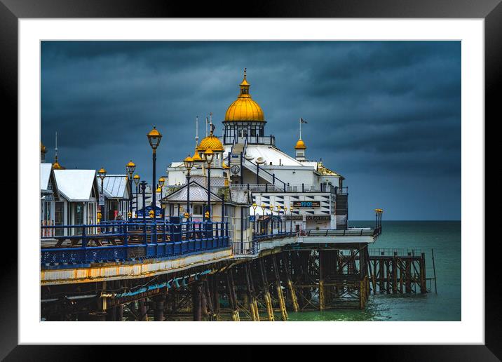 The End Of The Pier Framed Mounted Print by Chris Lord