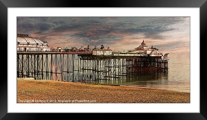 Eastbourne Pier Framed Mounted Print by Chris Lord
