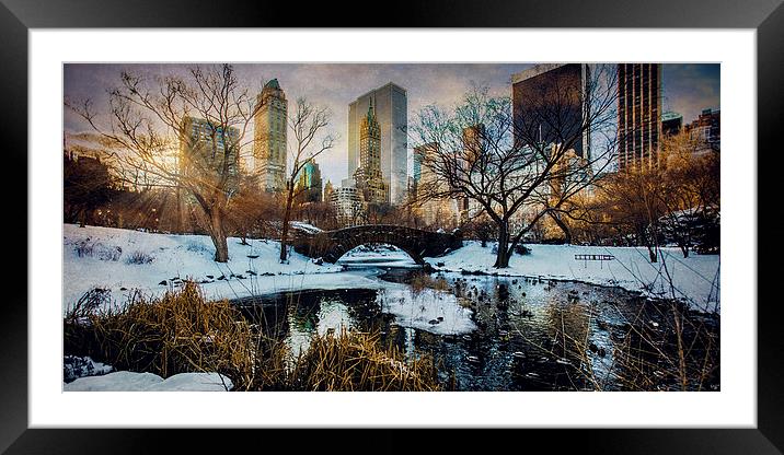 Good Morning Winter Framed Mounted Print by Chris Lord