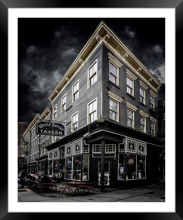 The White Horse Tavern Framed Mounted Print by Chris Lord