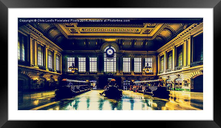  The Waiting Room Framed Mounted Print by Chris Lord