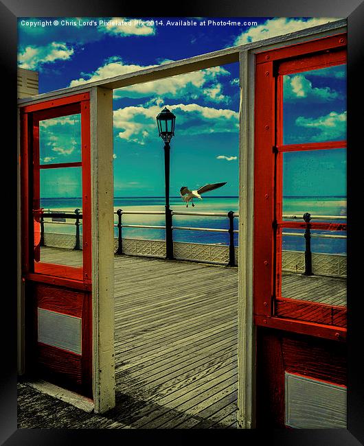  ♫♪ ♪♫ Oh, I do Like To Be Beside The Seaside ♫♪ ♪ Framed Print by Chris Lord