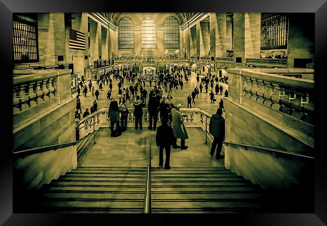 Grand Central Terminal Framed Print by Chris Lord