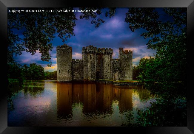 Bodium Castle Framed Print by Chris Lord