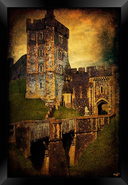 Portal To The Castle Framed Print by Chris Lord