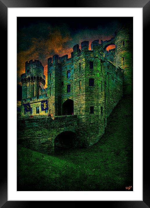 Fortress Framed Mounted Print by Chris Lord