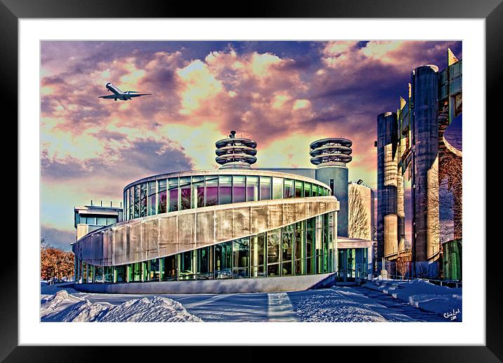 Winter In Flushing Meadow Park, Framed Mounted Print by Chris Lord
