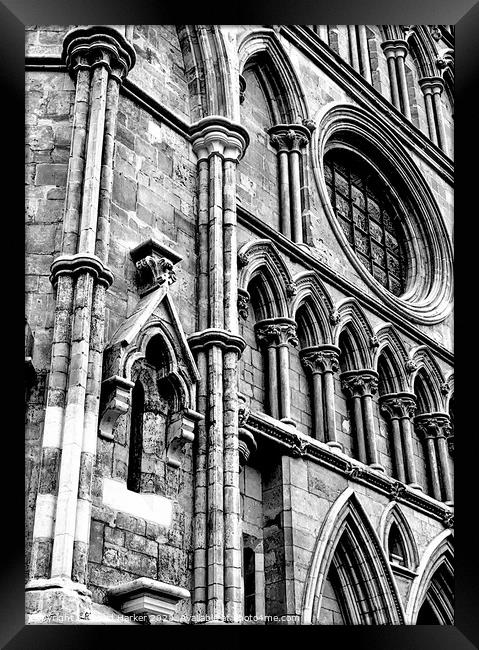 Lincoln Cathedral  Framed Print by David Harker