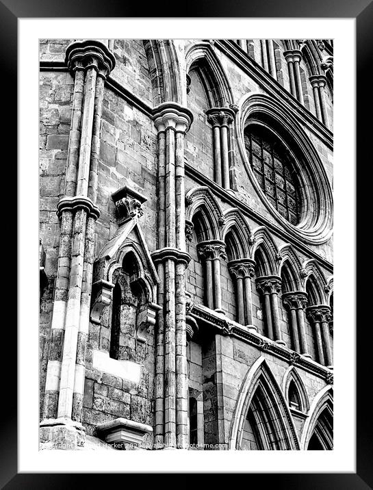 Lincoln Cathedral  Framed Mounted Print by David Harker
