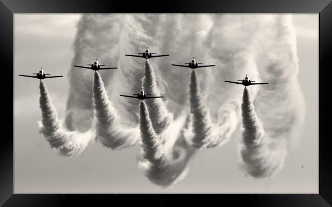 Smoke on ........Go Framed Print by Karl Butler