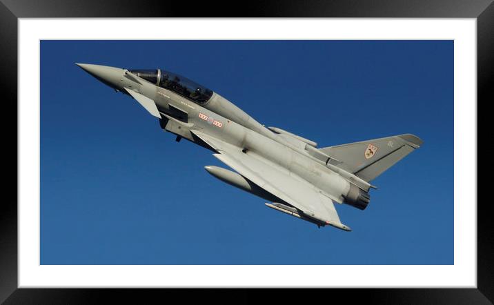 Eurofighter Typhoon Framed Mounted Print by Karl Butler