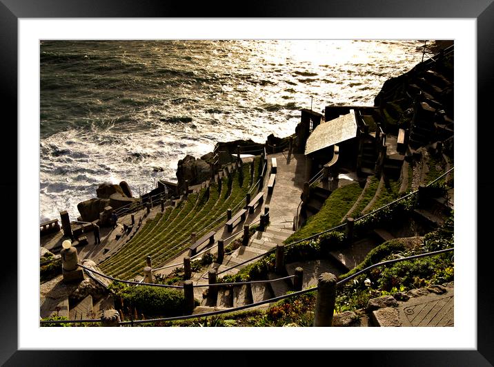 Minack Theatre Framed Mounted Print by Karl Butler