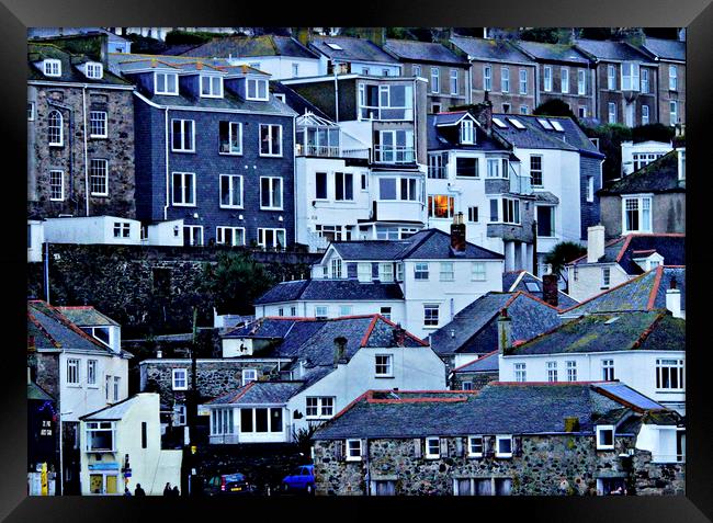 A Slice of St Ives Framed Print by Karl Butler