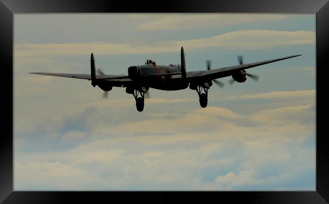  Lancaster Landing Framed Print by Karl Butler