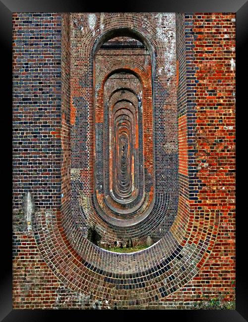 Ouse Valleey Viaduct Framed Print by Karl Butler