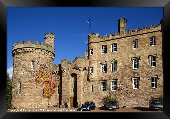 Dalhousie Castle Framed Print by Lynne Morris (Lswpp)