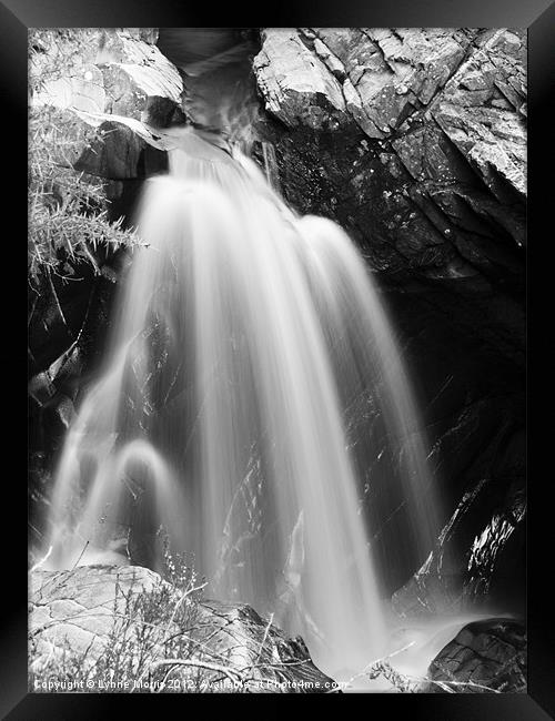 Bruar Falls Framed Print by Lynne Morris (Lswpp)