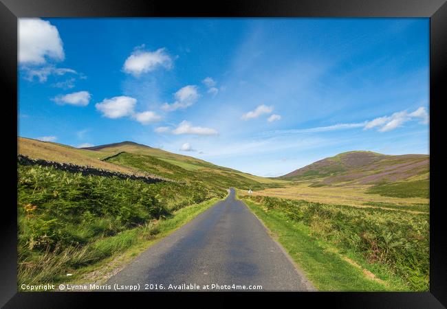 Country Roads Framed Print by Lynne Morris (Lswpp)