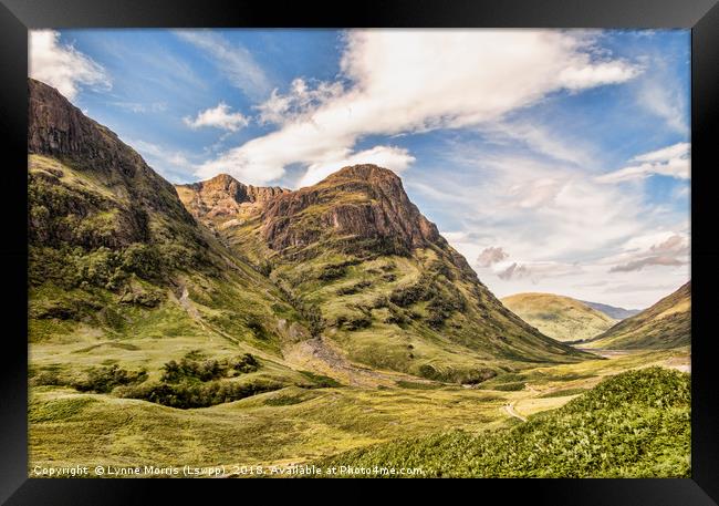 Three Sisters Framed Print by Lynne Morris (Lswpp)