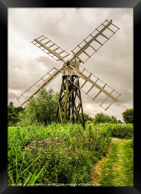 Boardsman's Windmill Framed Print by Lynne Morris (Lswpp)