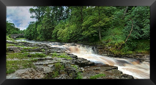 Stainforth Force Yorkshire Framed Print by Eddie John