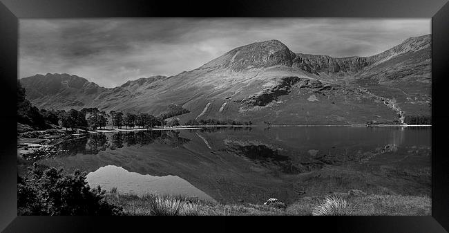 Buttermere Lake District Framed Print by Eddie John