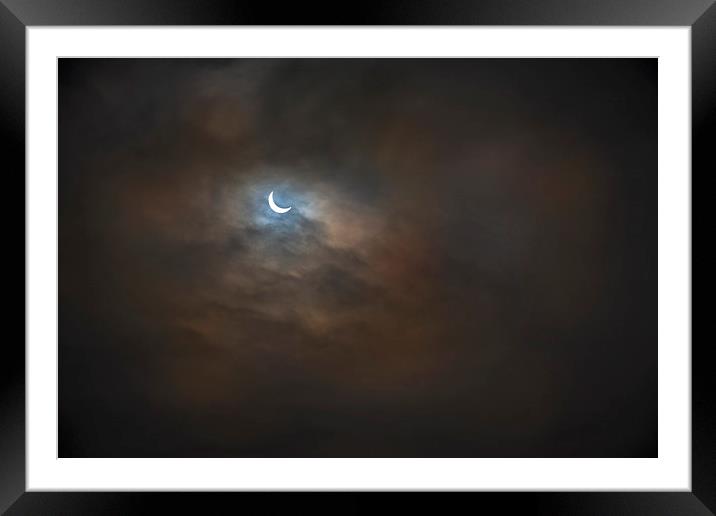  Todays Elclipse from Wilsthire Framed Mounted Print by Eddie John
