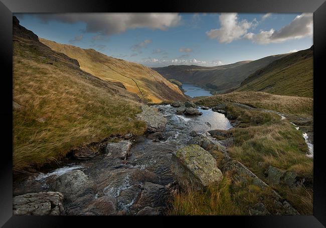 Small water beck Framed Print by Eddie John