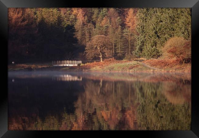 Autumn walk Framed Print by Eddie John