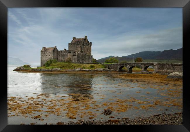 Eileen Donan castle Scotland   Framed Print by Eddie John
