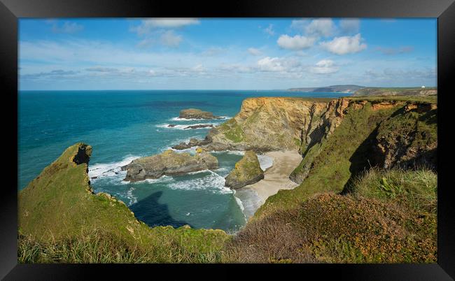 Ralphs cupboard Portreath Cornwall  Framed Print by Eddie John