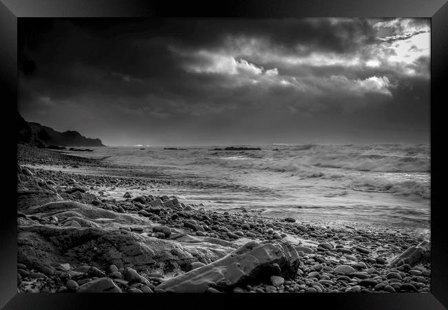 Stormy weather  Framed Print by Eddie John