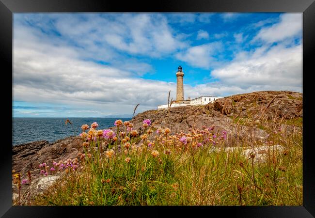 Ardnamurchan lighthouse Scotland Framed Print by Eddie John