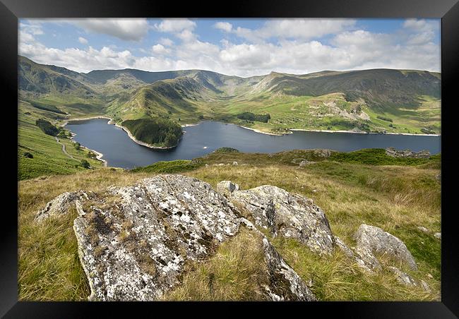 Haweswater -  Lake District Framed Print by Eddie John