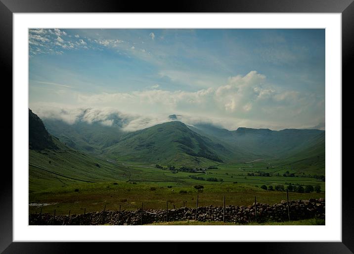 Great Langdale Framed Mounted Print by John Hare