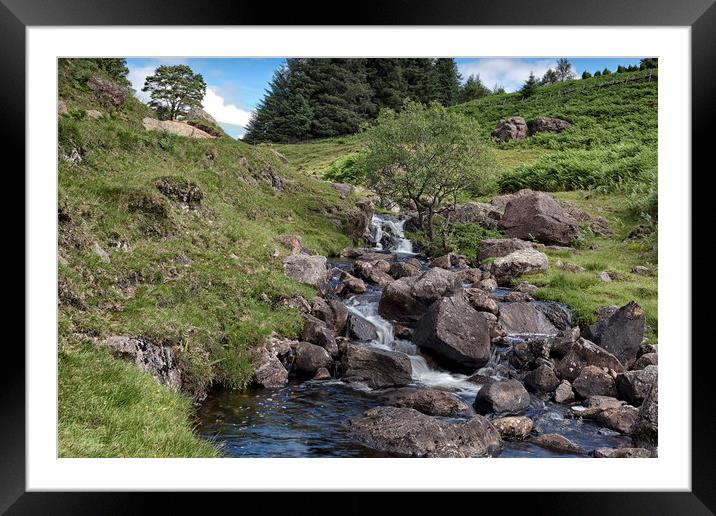 Bleamoss Beck Framed Mounted Print by John Hare