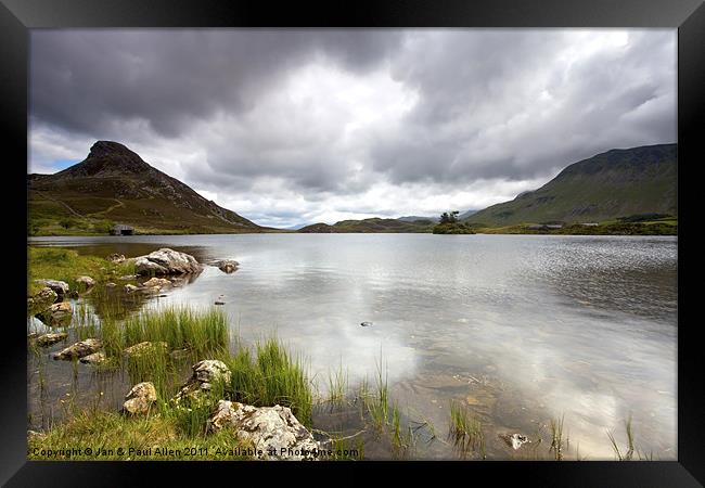 Gentle Waters Framed Print by Jan Allen