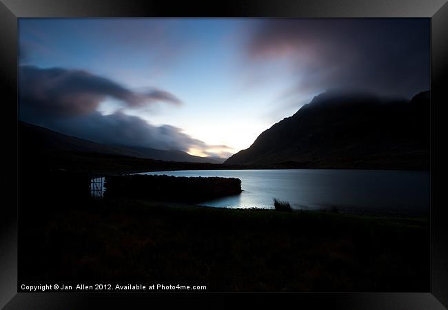 The First Light of Day Framed Print by Jan Allen