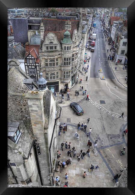 Oxford Views Framed Print by Victoria Limerick