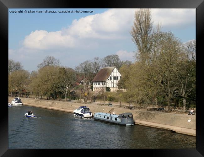 The Hospitium York.  Framed Print by Lilian Marshall