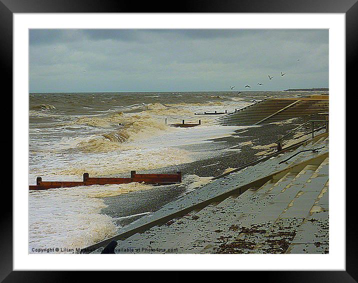 Winter in July Framed Mounted Print by Lilian Marshall