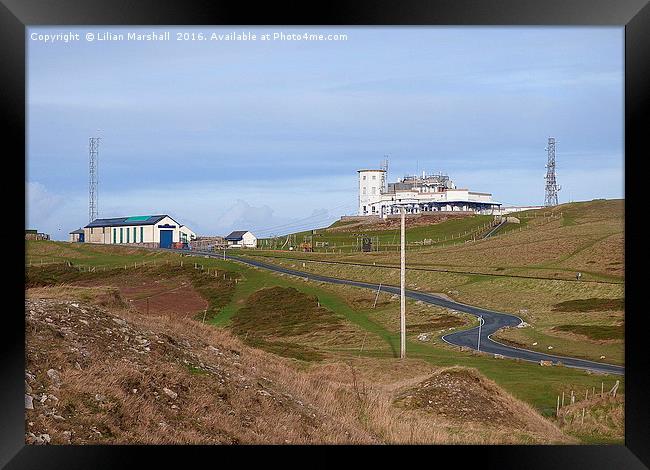 Great Orme Summit Complex and Visitor Centre.  Framed Print by Lilian Marshall