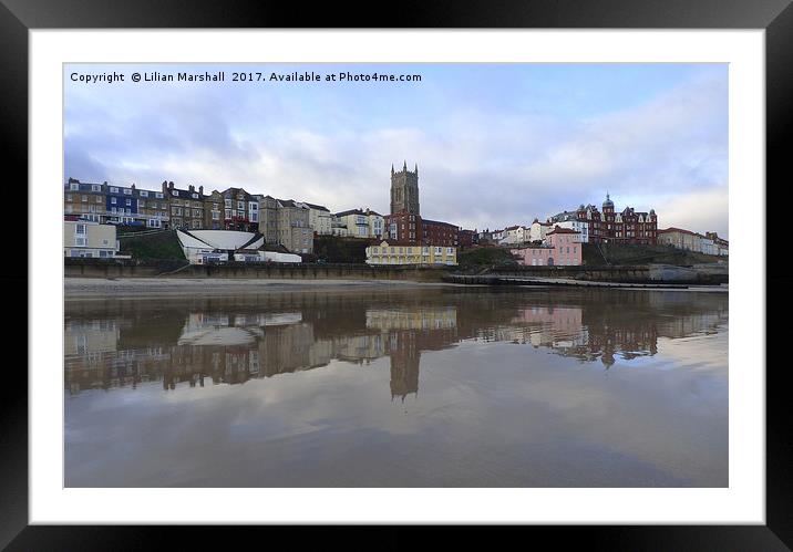 Reflections of Cromer  Framed Mounted Print by Lilian Marshall