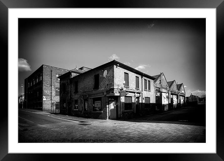 The Old Cross Keys Ancoats Framed Mounted Print by Sandra Pledger