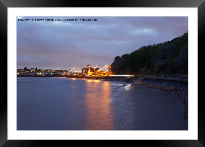 Outdoor Trailing Framed Mounted Print by andrew saxton