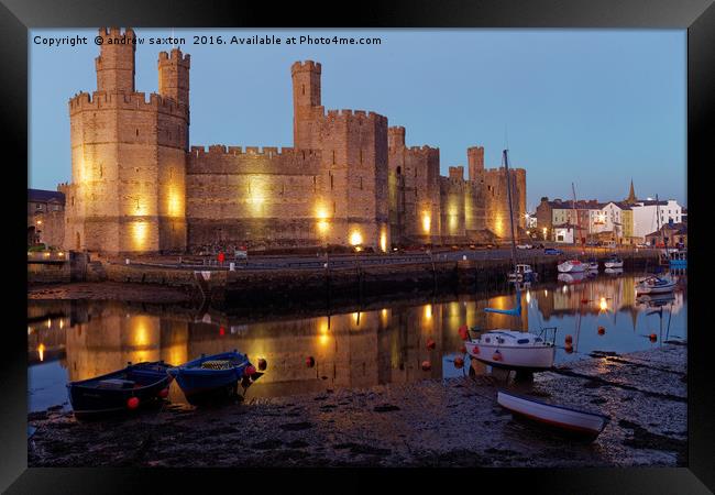 DARK BUT LIGHT Framed Print by andrew saxton