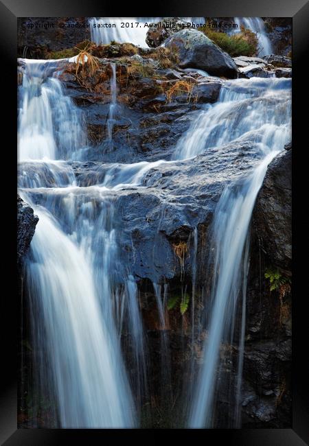 SO WHITE Framed Print by andrew saxton